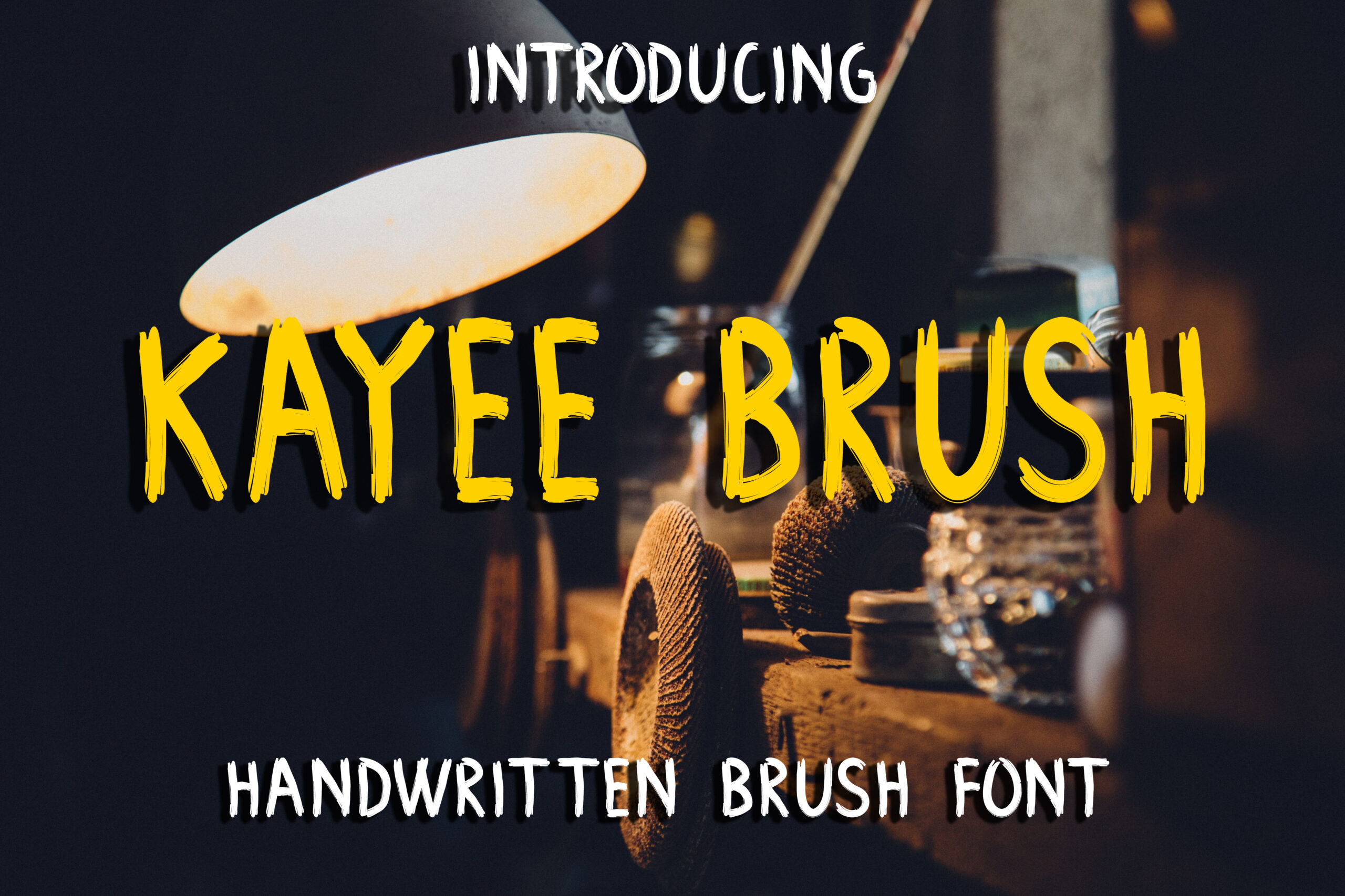 Kayee Brush Font Poster 1