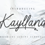 Kaylland Font Poster 1