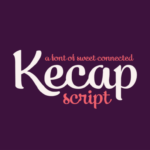 Kecap Script Font Poster 1