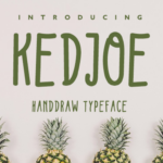 Kedjoe Font Poster 1