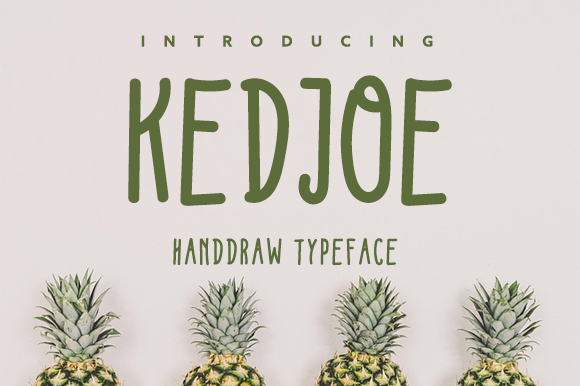 Kedjoe Font Poster 1