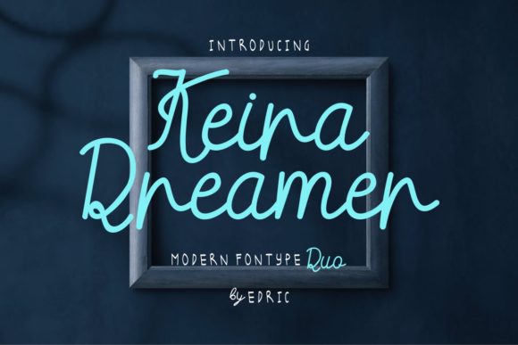 Keira Dreamer Font Poster 1