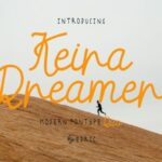 Keira Dreamer Font Poster 2