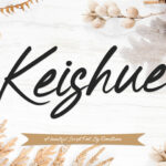 Keishue Font Poster 1