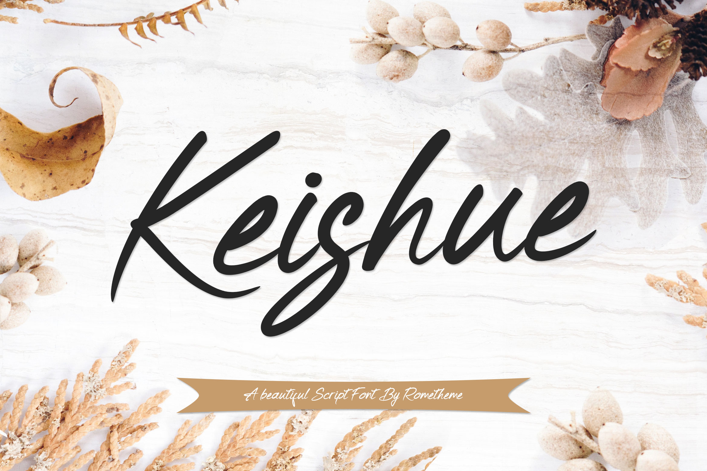 Keishue Font Poster 1