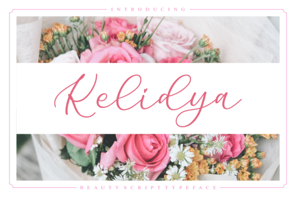 Kelidya Font Poster 1