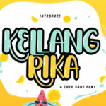 Kellang Rika Font Poster 1