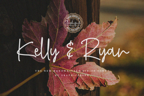 Kelly & Ryan Font Poster 1