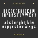 Kempton Duo Font Poster 5