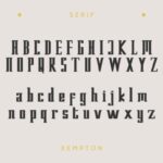 Kempton Duo Font Poster 6