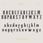 Kempton Duo Font Poster 6