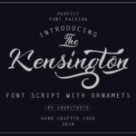 Kenshington Font Poster 1