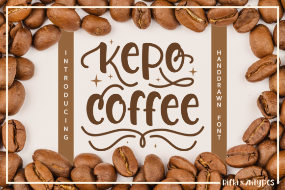 Kepo Coffee Font Poster 1