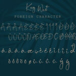Key West Script Font Poster 7
