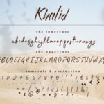 Khalid Font Poster 10
