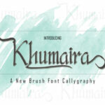 Khumaira Font Poster 1