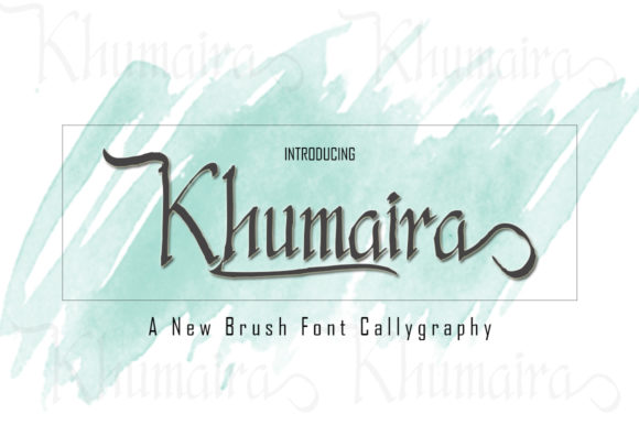 Khumaira Font Poster 1