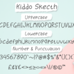 Kiddo Sketch Font Poster 7