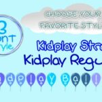 Kidplay Font Poster 2