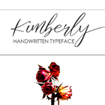 Kimberly Font Poster 1