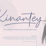 Kinantey Font Poster 1