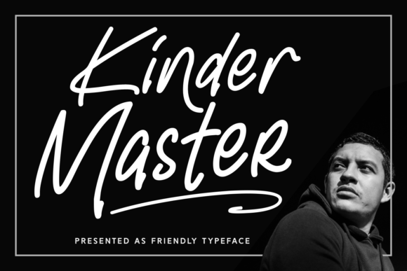 Kinder Master Font Poster 1