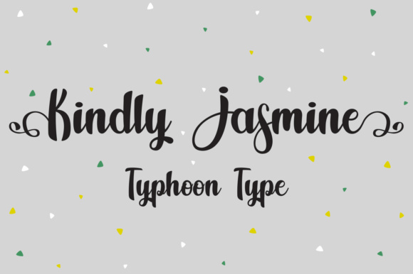 Kindly Jasmine Font Poster 1