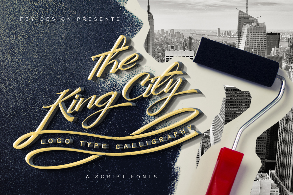 King City Font Poster 1