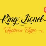King Lionel Font Poster 2