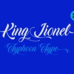 King Lionel Font Poster 3