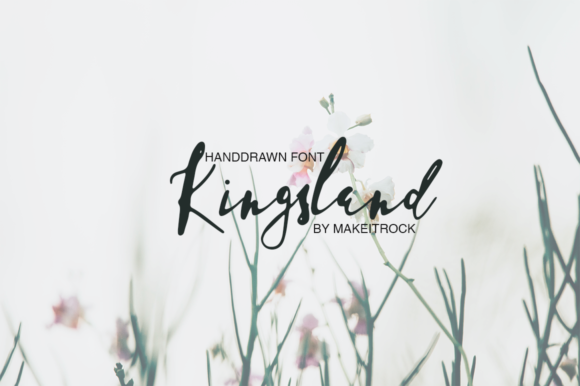Kingsland Font Kingsland Font Poster 1
