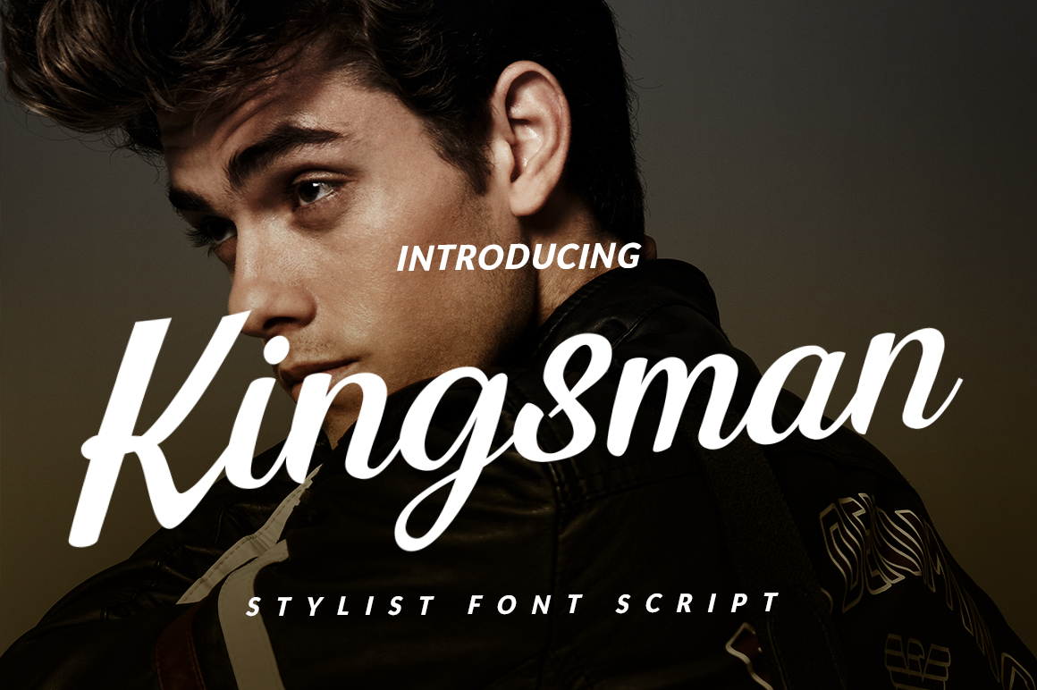 Kingsman Font Poster 1