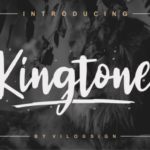 Kingtone Font Poster 1