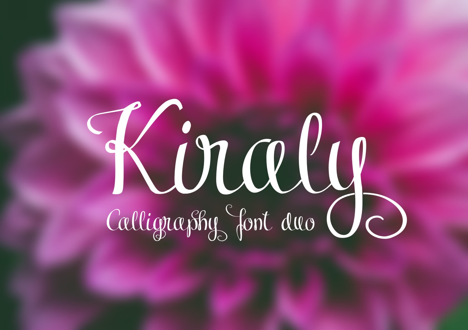 Kiraly Font Poster 1
