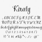 Kiraly Font Poster 2