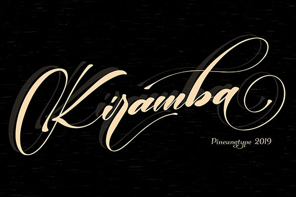 Kiramba Font Poster 1