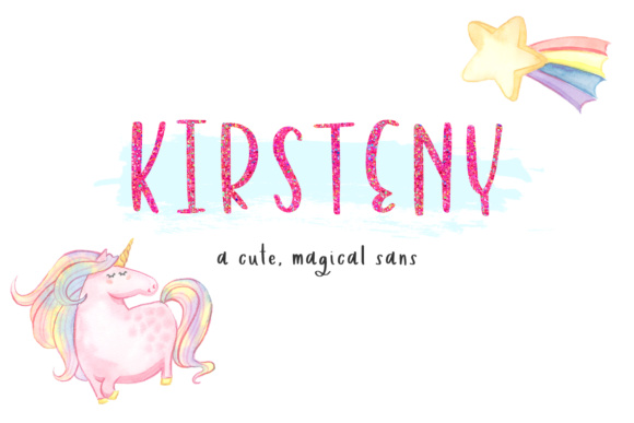 Kirsteny Font Poster 1