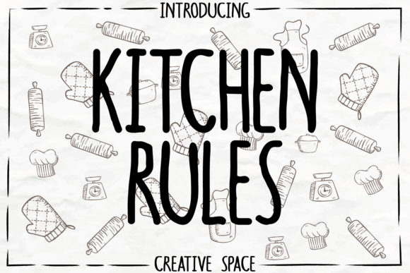 Kitchen Rules Font