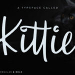 Kittie Font Poster 1