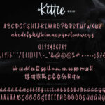 Kittie Font Poster 8