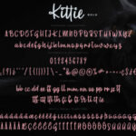 Kittie Font Poster 8