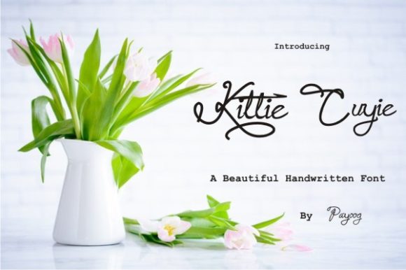 Kittie Cuyie Font Poster 1
