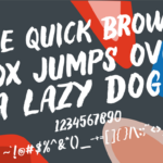 Klatas Brush Font Poster 3