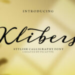 Klibers Font Poster 1