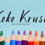 Koko Kruse Font Poster 1