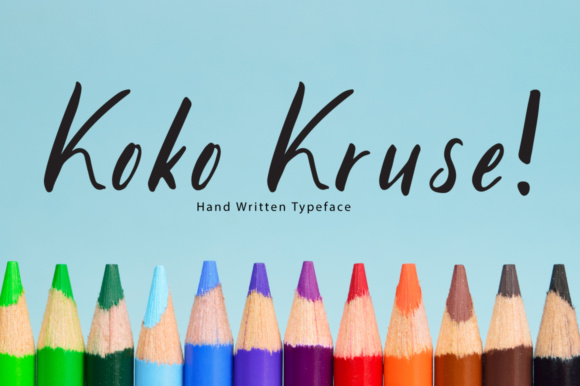 Koko Kruse Font Poster 1