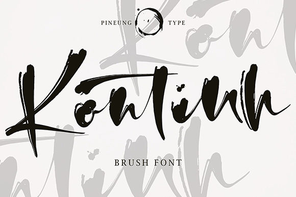 Kontinh Font Poster 1