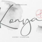 Konya Font Poster 1