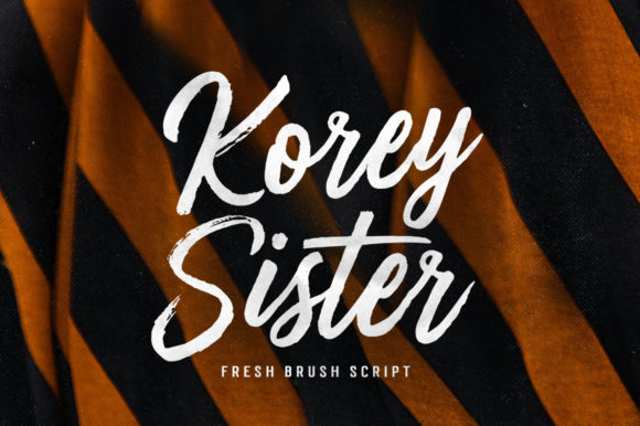 Korey Sister Font Poster 1