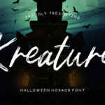 Kreature Font Poster 1